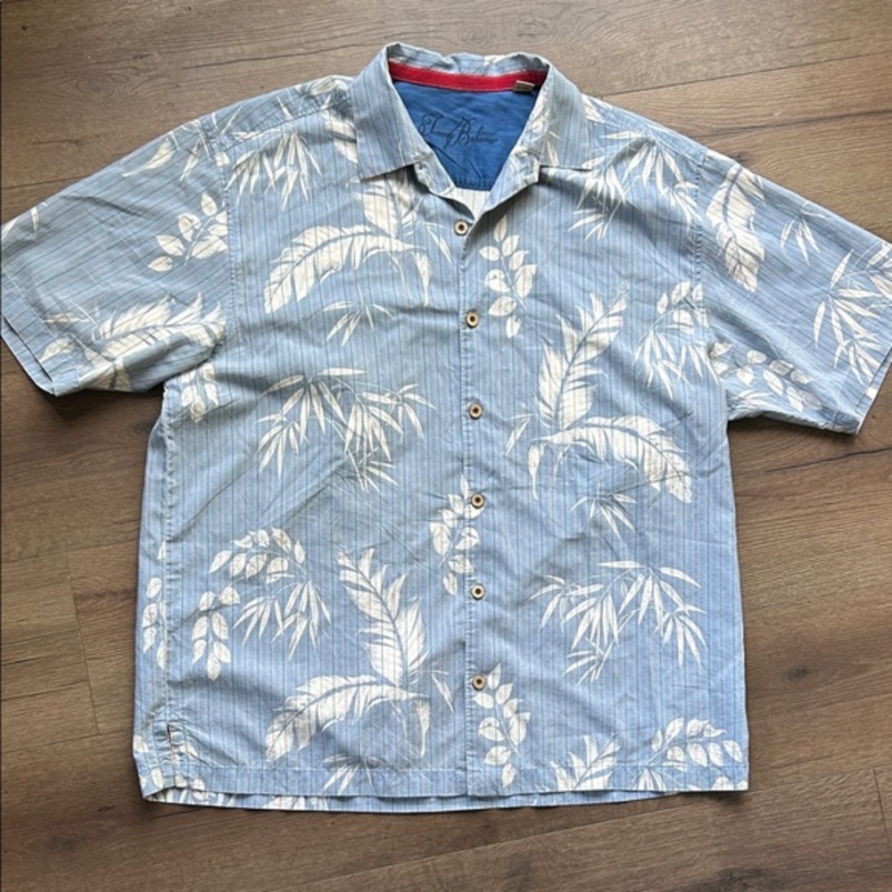 Tommy Bahama Silk Shirt Men's Shirt ! XL
